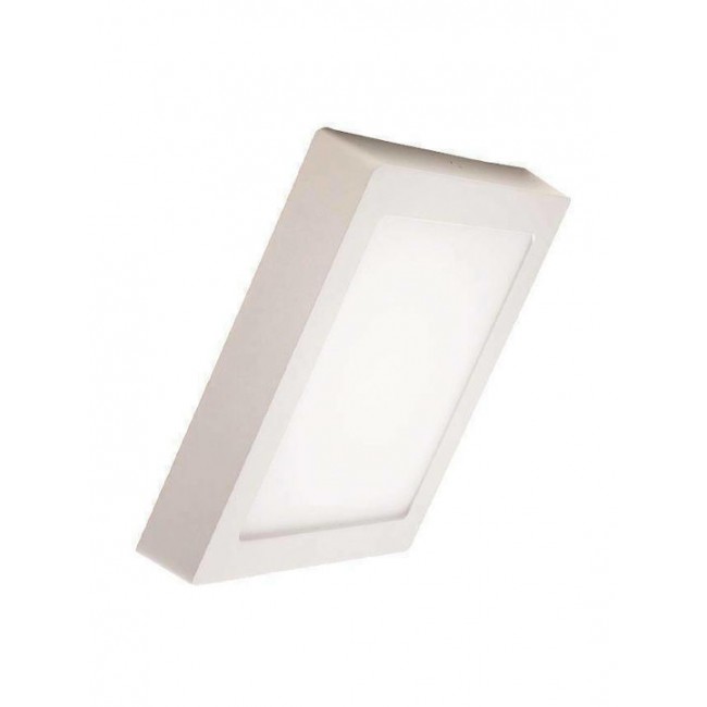 Eurolamp 145-68537 Τετράγωνο Εξωτερικό LED Panel Ισχύος 30W με Φυσικό Λευκό Φως 30x30εκ. 