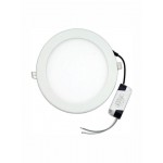Eurolamp 145-68011 Στρογγυλό Χωνευτό LED Panel Ισχύος 20W με Φυσικό Λευκό Φως 22.5x22.5εκ. ***