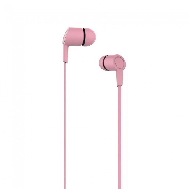Yookie YК22 In-ear Handsfree με Βύσμα 3.5mm Ροζ 