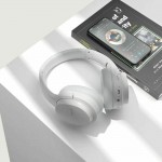 Havit I62 Λευκά Ασύρματα/Ενσύρματα Over Ear Ακουστικά με 8 ώρες Λειτουργίας