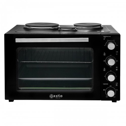 Estia Compact Cooker 06-17262 Ηλεκτρικό Φουρνάκι 48lt με 3 Εστίες και Αέρα*