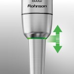 Rohnson R-5750 Ασημί BlendMaster Ραβδομπλέντερ με Ανοξείδωτη Ράβδο 1500W 