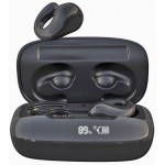 XO X9 Μαύρα In-ear Bluetooth Handsfree Ακουστικά με Θήκη Φόρτισης