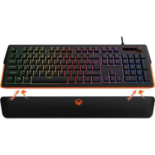 Meetion K9520 Gaming Πληκτρολόγιο με RGB φωτισμό (Αγγλικό US)