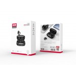 XO X9 Μαύρα In-ear Bluetooth Handsfree Ακουστικά με Θήκη Φόρτισης