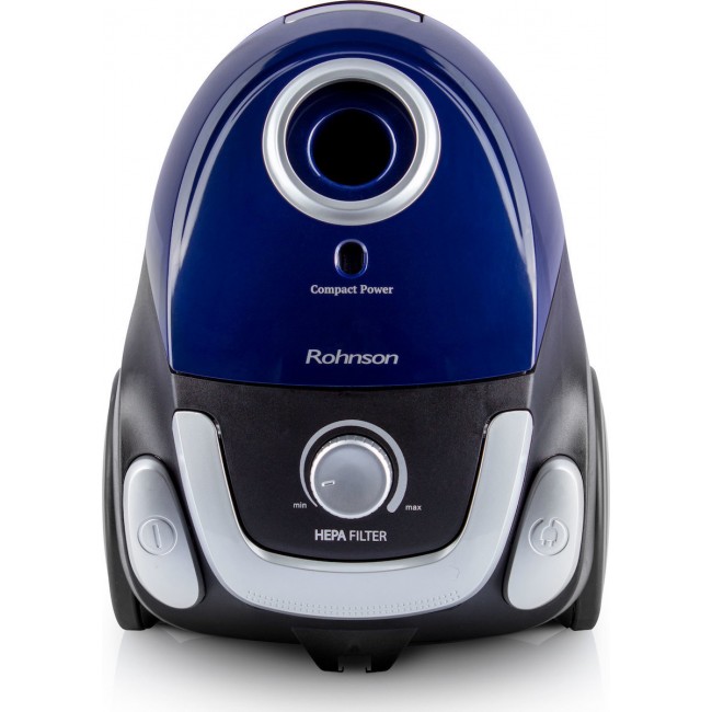 Rohnson R-139 Μπλε Ηλεκτρική Σκούπα 750W με Σακούλα 2lt 