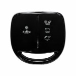 ESTIA 06-10041 ΜΑΥΡΗ ΤΟΣΤΙΕΡΑ INFINITY 2 ΘΕΣΕΩΝ 850w ΜΕ ΑΠΟΣΠΩΜΕΝΕΣ ΑΝΤΙΚΟΛΛΗΤΙΚΕΣ ΠΛΑΚΕΣ*