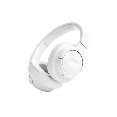JBL Tune 720BT Λευκά Ασύρματα/Ενσύρματα Over Ear Ακουστικά με 76 ώρες Λειτουργίας (JBLT720BTWHT) *