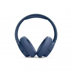 JBL Tune 720BT Μπλε Ασύρματα/Ενσύρματα Over Ear Ακουστικά με 76 ώρες Λειτουργίας (JBLT720BTBLU) *