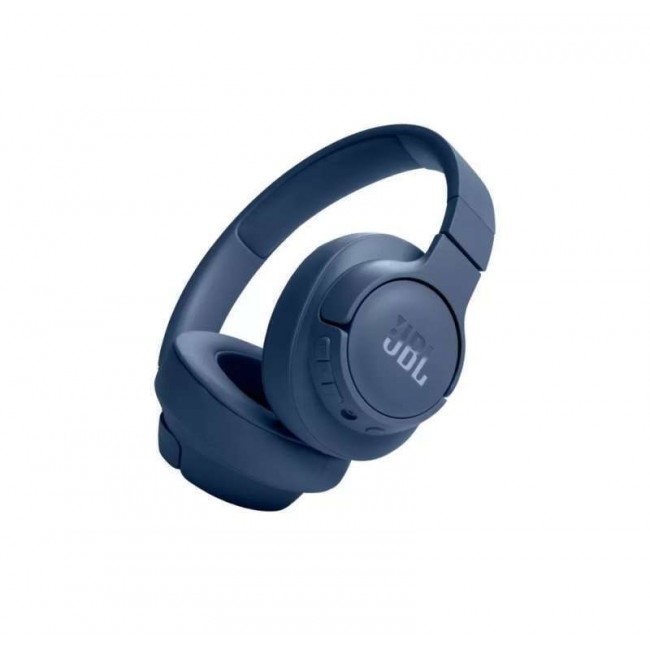 JBL Tune 720BT Μπλε Ασύρματα/Ενσύρματα Over Ear Ακουστικά με 76 ώρες Λειτουργίας (JBLT720BTBLU) *