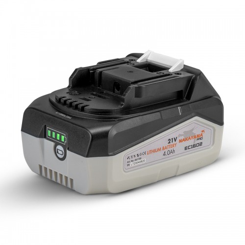 Nakayama Pro EC1602 Μπαταρία Εργαλείου Λιθίου 21V με Χωρητικότητα 4Ah  *