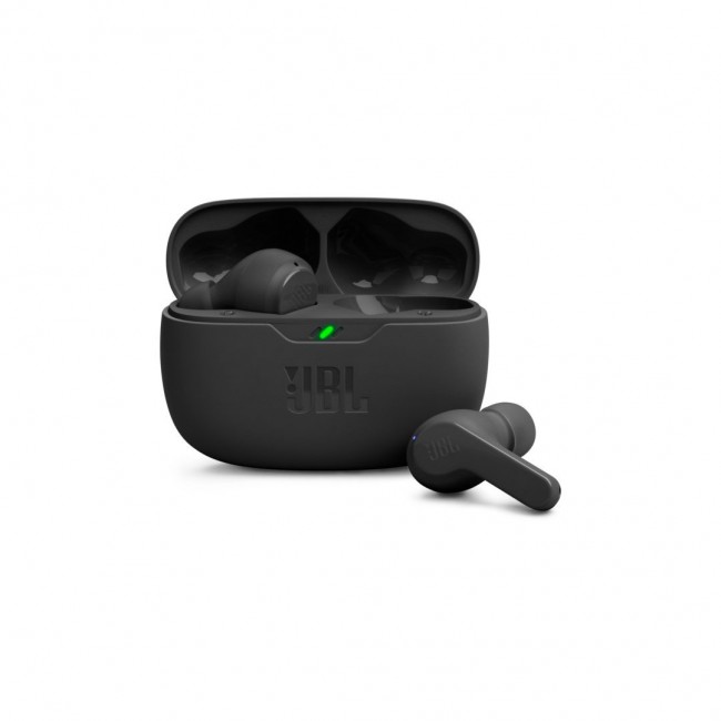 JBL Wave Beam Black, True Wireless In-Ear Headphones, IP54, Touch Control (JBLBEAMBLK) 