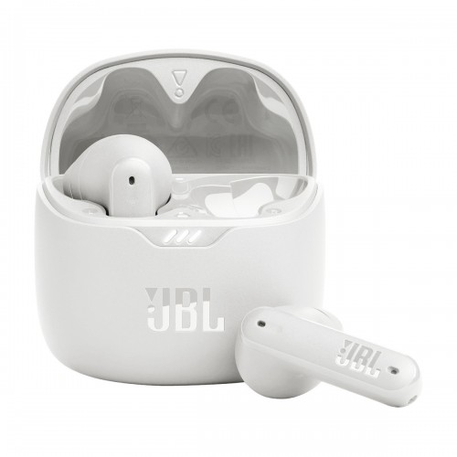 JBL Tune Flex White True Wireless Ear-Buds Headphones, NC, Touch (JBLTFLEXWHT) 