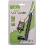 POWERTECH PT-1042  ασύρματος USB αντάπτορας δικτύου 600Mbps, 2.4/5GHz
