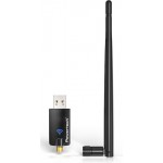 POWERTECH PT-1386 ασύρματος USB αντάπτορας δικτύου & Bluetooth 5.3 , 900Mbps WiFi 6 **