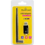 POWERTECH PT-1386 ασύρματος USB αντάπτορας δικτύου & Bluetooth 5.3 , 900Mbps WiFi 6 **