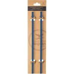 Estia 01-32838 Straw Tumbler XL Καλαμάκι για Θερμός 1200ml από Πλαστικό Denim Blue 2τμχ Μπλε *