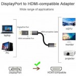 ATC 02.002.0022 Μετατροπέας DisplayPort male σε HDMI female