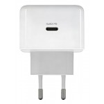POWERTECH PT-1581 φορτιστής τοίχου  με καλώδιο, USB-C, 40 έως 60W, GaN, AVS, λευκός
