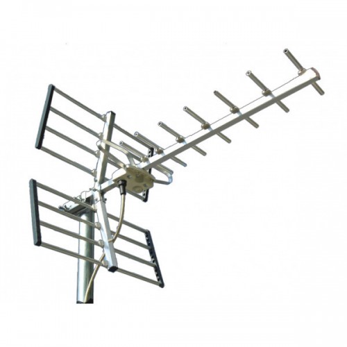Mistral Magic UHF Antenna Μαύρη Εξωτερική Κεραία Τηλεόρασης Για Εύκολες Περιοχές (0302) 