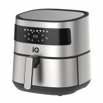 IQ AF-001 Ασημί Φριτέζα Αέρος Με Αποσπώμενο Κάδο 6.4lt 