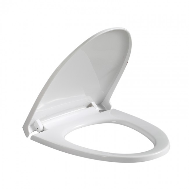 Bormann BTW1070 Aries Λευκό Πλαστικό Καπάκι Λεκάνης Soft Close 44.5x36cm  *