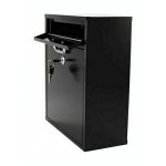 Bormann BMB1103 Μαύρο Μεταλλικό Γραμματοκιβώτιο 30.5x27x12cm  *