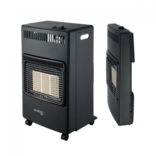 Bormann BGH4100 Μαύρη Σόμπα Υγραερίου 4200W  *