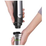 Braun MQ7000X MultiQuick Μαύρο Ραβδομπλέντερ Mε Ανοξείδωτη Ράβδο 1000W **