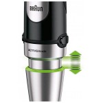 Braun MQ7000X MultiQuick Μαύρο Ραβδομπλέντερ Mε Ανοξείδωτη Ράβδο 1000W **