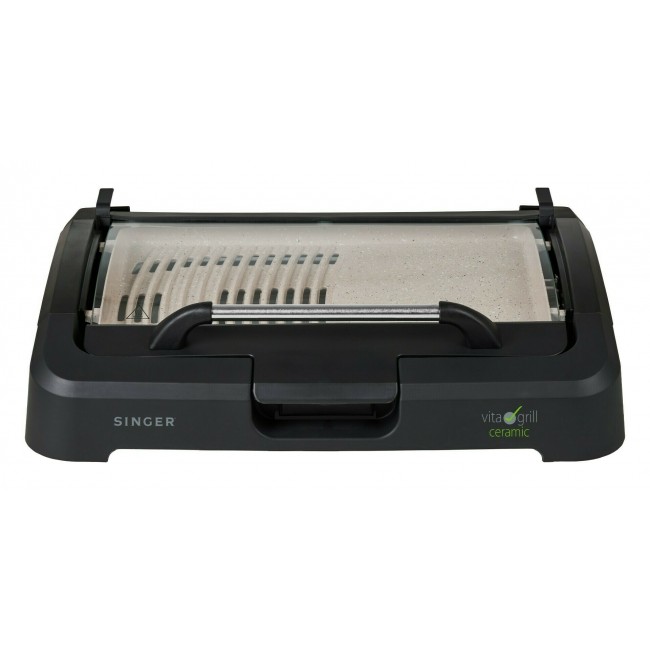 Singer Vita VG-2200 Ηλεκτρικό Μπάρμπεκιου Με Κεραμική Πλάκα 