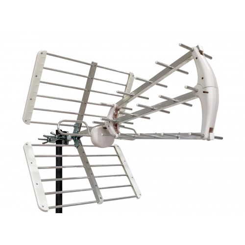 ATC Yagi ATC-239 LTE C48 Ασημί Εξωτερική Κεραία Τηλεόρασης (δεν απαιτεί τροφοδοσία) Σύνδεση με Ομοαξονικό (Coaxial) Καλώδιο*