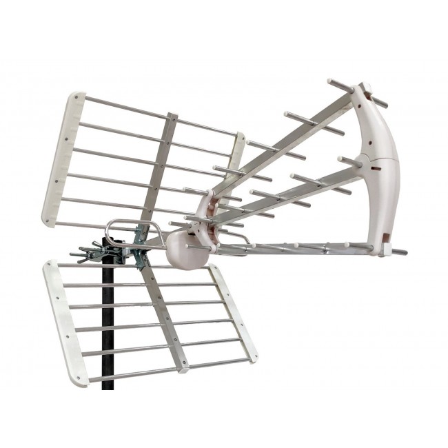 ATC Yagi ATC-239 LTE C48 Ασημί Εξωτερική Κεραία Τηλεόρασης (δεν απαιτεί τροφοδοσία) Σύνδεση με Ομοαξονικό (Coaxial) Καλώδιο*