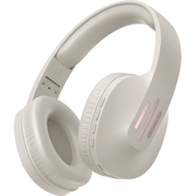 Riversong Rhythm Cream L9 Ασύρματα Bluetooth Over Ear Ακουστικά με 20 ώρες Λειτουργίας 