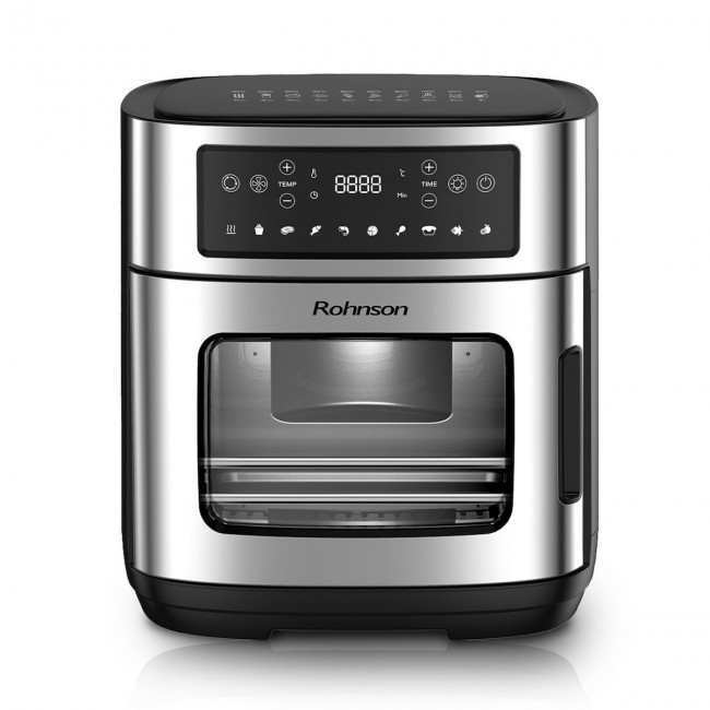 Rohnson R-2853 Ασημί Φριτέζα Αέρος 12lt 