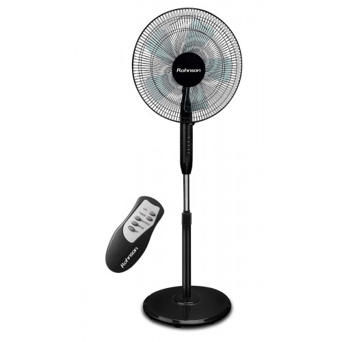 Rohnson R-869 Ανεμιστήρας Ορθοστάτης 45W Διαμέτρου 40cm με Τηλεχειριστήριο *