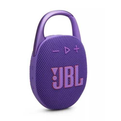 JBL Clip 5 Μωβ Αδιάβροχο Ηχείο Bluetooth 7W με Διάρκεια Μπαταρίας έως 12 ώρες*