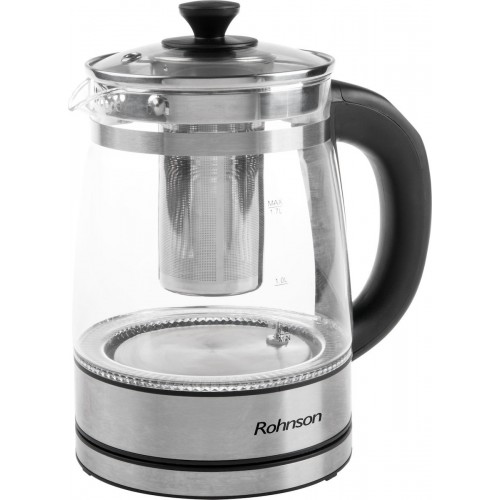 Rohnson R-7610 Inox Βραστήρας 1.7lt 2200W 