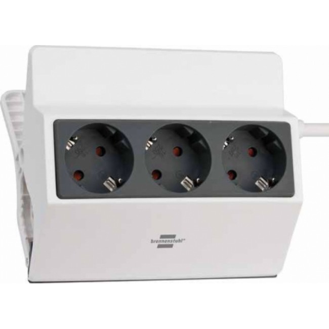 Brennenstuhl BCR1050 Πολύπριζο 3 Θέσεων με Καλώδιο 3m Γκρι