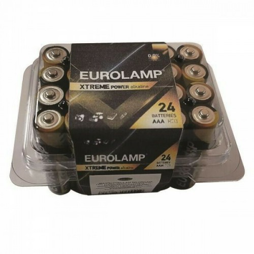 EUROLAMP 147-24127 (LR03) ΜΠΑΤΑΡΙΑ EXTREME ΑΑΑ 24ΤΜΧ 1,5V