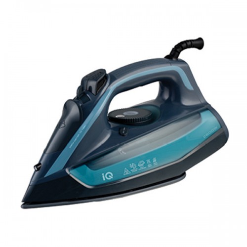 IQ EI-855 Μπλε Σίδερο Ατμού 2600W με Κεραμική Πλάκα και Συνεχόμενη Παροχή 30gr/min