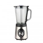 IQ BL-416 Inox Μπλέντερ για Smoothies με Γυάλινη Κανάτα 1.5lt 800W ***