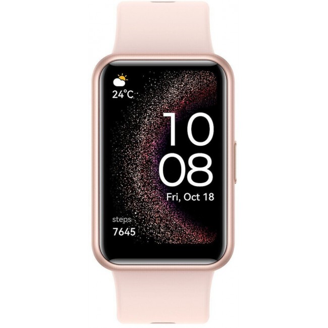 Huawei Watch Ροζ Fit Special Edition 46mm με Παλμογράφο Huawei Watch Ροζ Fit Special Edition 46mm με Παλμογράφο