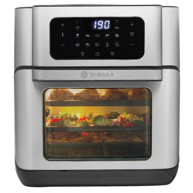 Singer AF-4640 Vita Cook Ασημί Φριτέζα Αέρος 10lt ***
