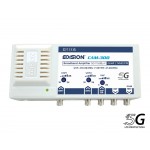 EDISION CAM-300 Ενισχυτής κεντρικός 5G 2UHF 1VHF/FM 115dBμV