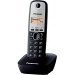 Panasonic KX-TG1611 Ασημί- Μαύρο Ψηφιακό Ασύρματο Τηλέφωνο 