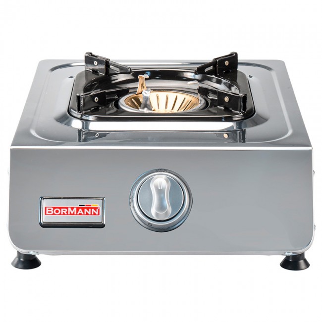 Bormann Elite BLG2800 Inox Επιτραπέζια Εστία Υγραερίου Μονή *