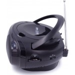 AKAI BM004A-614 Μαύρο Φορητό Ηχοσύστημα με CD / USB / Ραδιόφωνο 