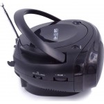AKAI BM004A-614 Μαύρο Φορητό Ηχοσύστημα με CD / USB / Ραδιόφωνο 