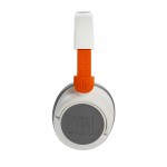 JBL JR460NC Λευκά Ασύρματα/Ενσύρματα Over Ear Παιδικά Ακουστικά με 20 ώρες Λειτουργίας *